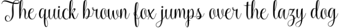 Kaiyila Script Font Preview