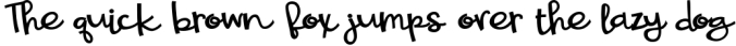 ZP Sassy Sister Font Preview