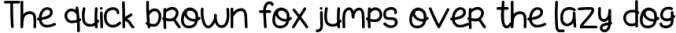 Small Bunny - Display Font For Easter Season Font Preview
