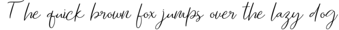 tallented script Font Preview