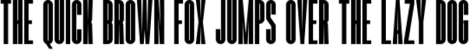 Romestone - Super Condensed Sans Font Preview