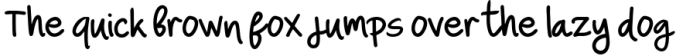 Nina Ninut - Fun Handwritten Font Font Preview