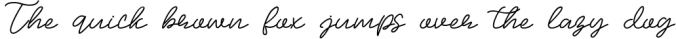 signature Font Preview