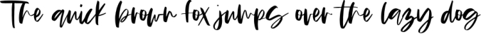 Glossy - Handwritten Script Font Font Preview