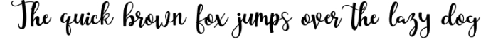 Starlight Script Style Font Preview