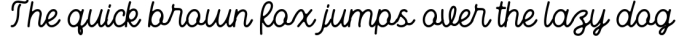 Bhamious - Monoline Script Font Font Preview