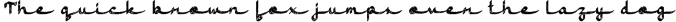 Jasmine Script Font Preview