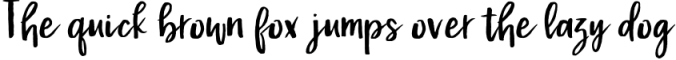 Malibu Punch, a flirty brush font Font Preview