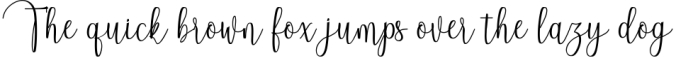 Almonds Script Font Preview