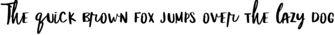 Imperfectly Script Font Preview