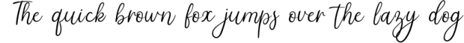 Tatima. Handwritten font. Font Preview