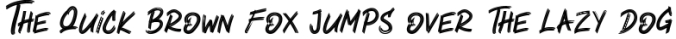 Sand Dael - Brush Font Font Preview