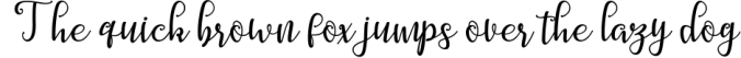 Barbara Script Font Preview