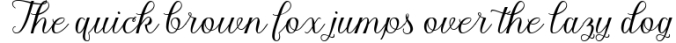 Madelina Script Font Preview
