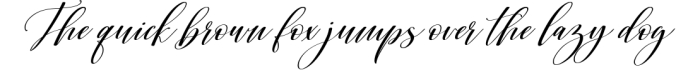 Shington Script Font Preview