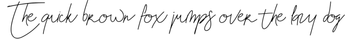 Blenheim Signature Font Preview