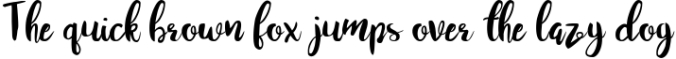Juanita Brush Script Font Preview
