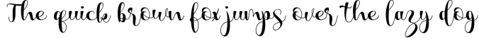 Matilda Script Font Preview