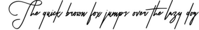 Peter Jhons - Signature Font Font Preview