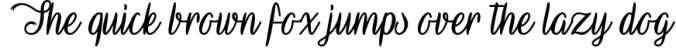 Vampire Calligraphy Font Preview