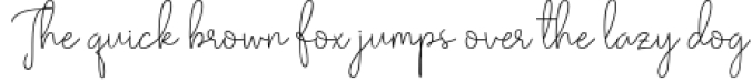 Olivia - Elegant Monoline Script Font Preview