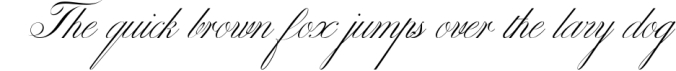 Classical Pen Script Font Preview