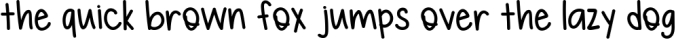 Basic Moon - A Lowercase Font Font Preview