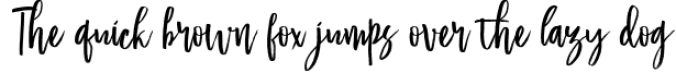 My Heart Font Preview
