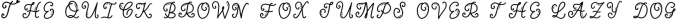 Handwritten Monogram Font - Four Styles Font Preview