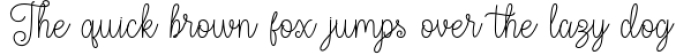 Yulisa Script Font Preview