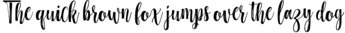 Hottemp Brush Font Preview