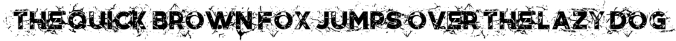 DK Grunge Font Preview
