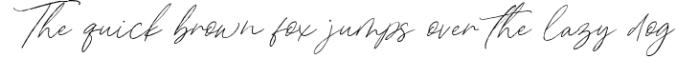 Josephine - handwritten brush font Font Preview