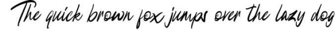 Eberthany Brush Script Font Preview