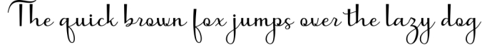 molianty Script Font Preview
