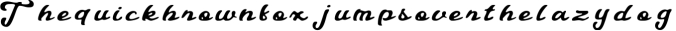 Talmano Script Font Font Preview