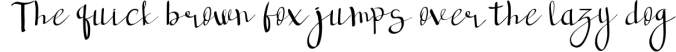 deep forest script handwritten font Font Preview