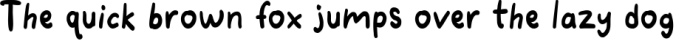 Good Morning Purple 2 Font Preview