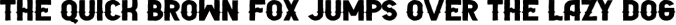 nockturnal display font Font Preview