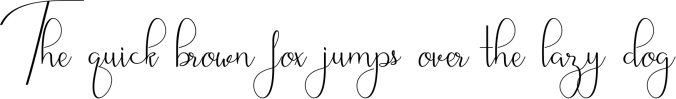 Nattallia Modern Feminine Script Font Preview