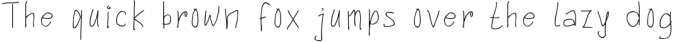 Kindergarten Memories | Child Handwriting Font Preview