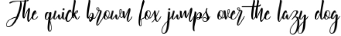 Currators script Font Preview