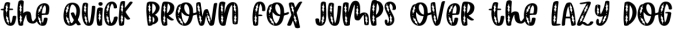 Happy Hollydays, A Christmas Mistletoe Font Font Preview
