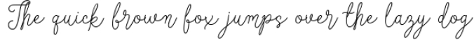 Ballet Script Font Preview