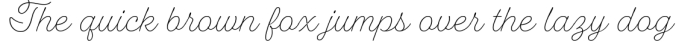 Fairwater Script Light Font Preview