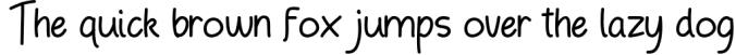 Hand Boys Font Preview