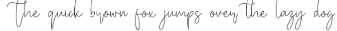 Miya Wayne - Modern Lovely Script Font Font Preview