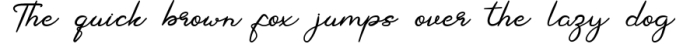 Berthan Signature Font Preview