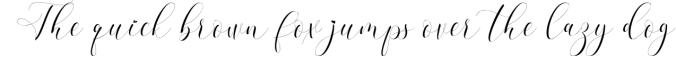 Refillia Calligraphy Font Preview