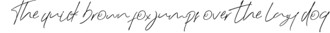 Black Angel - a Natural Signature Script Font Preview